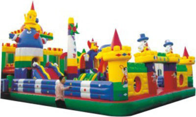 Customized Size Inflatable Amusement Park Commercial Bounce House