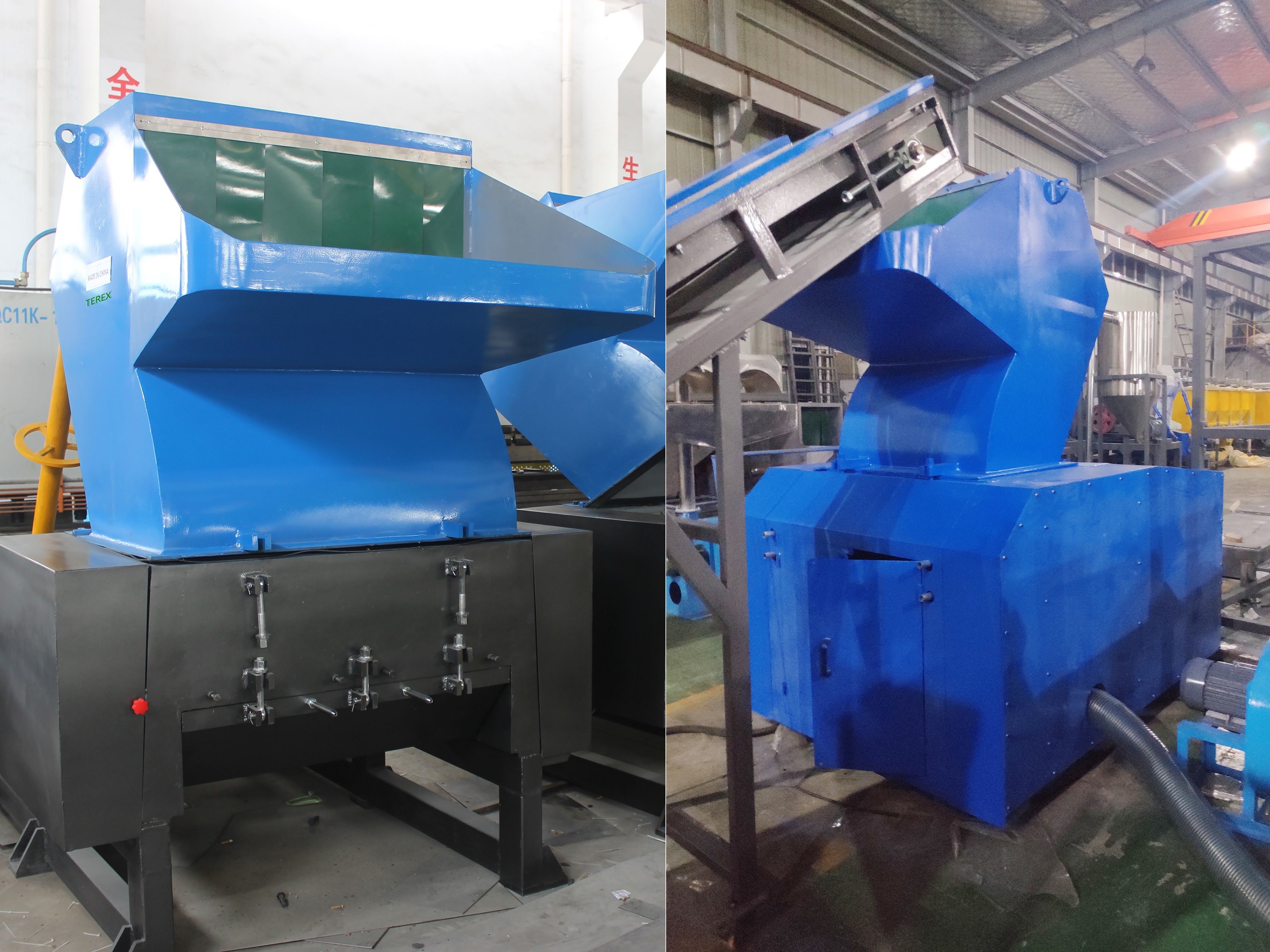 Plastic Recycled Hdpe Pe Film Granules Making Granulator Machine