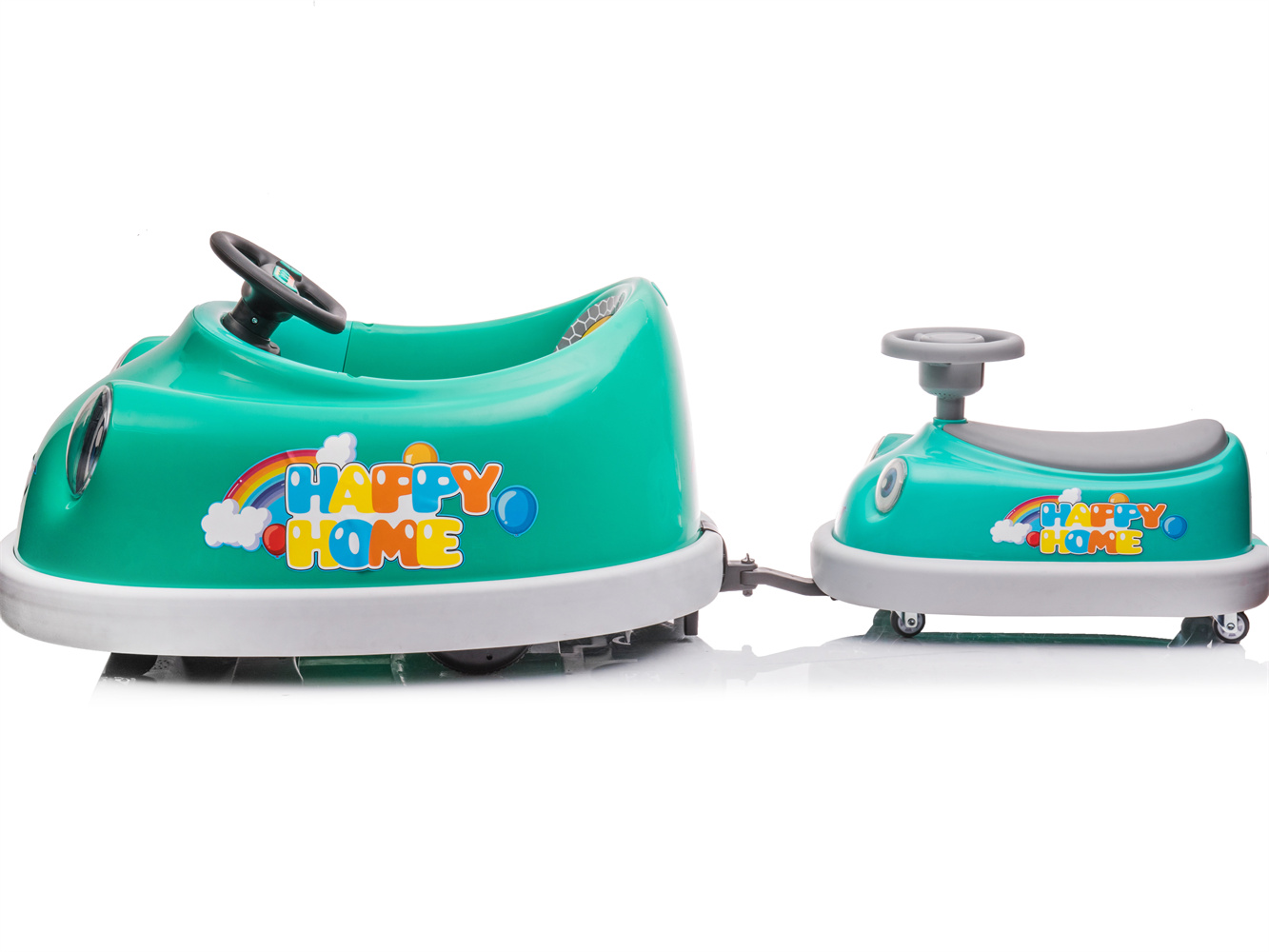 Children's Electric Ride-on Bumper Car with Remote Control and Music G.W. N.W 9kg/8kg