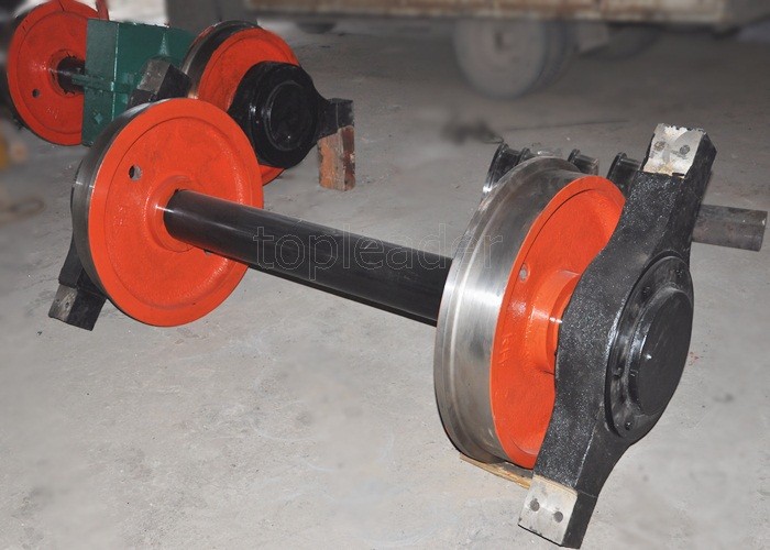 Carbon steel foundry cooling line rail wheel freight wagon wheel
