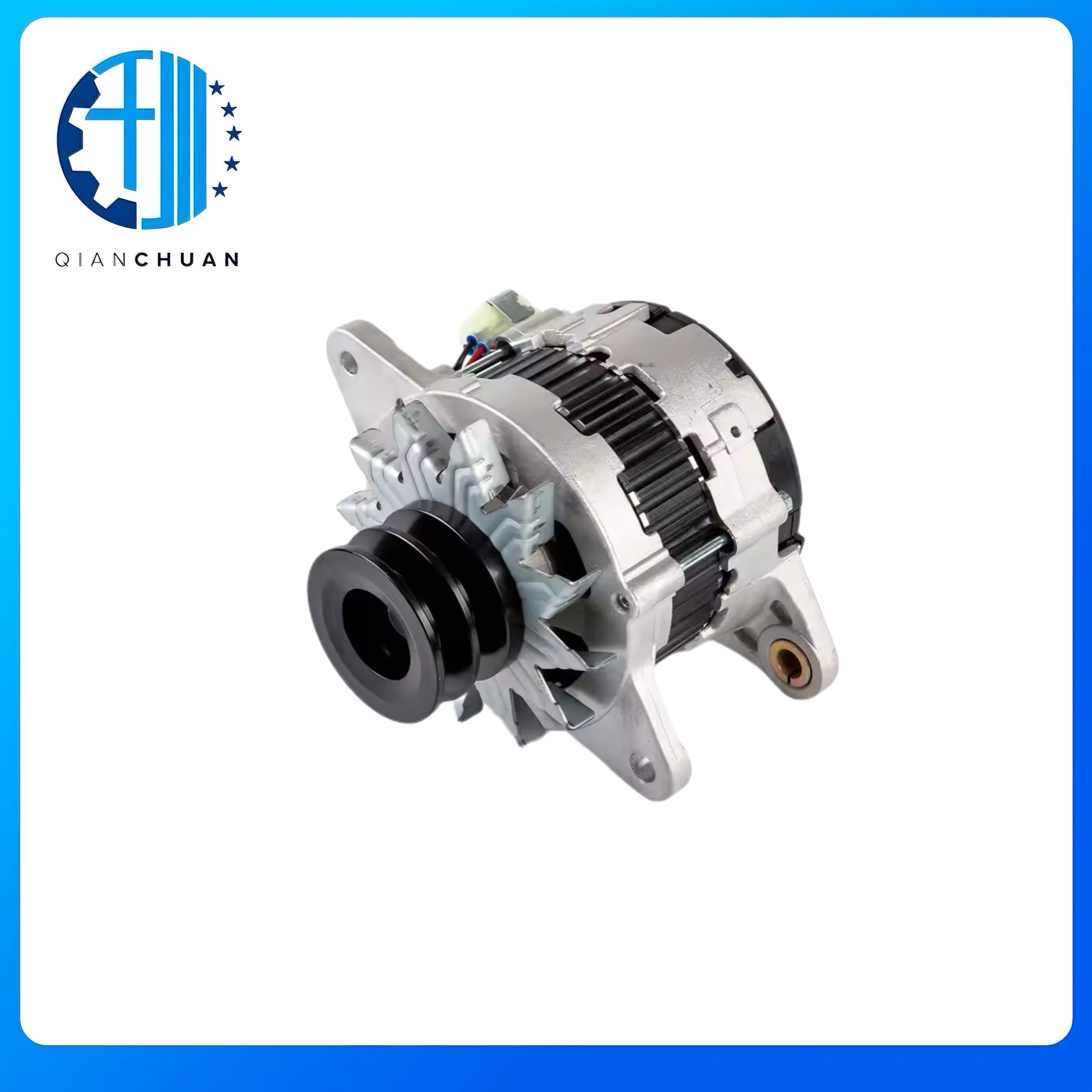 Alternator 24V 60A 27040-2192 for Kobelco SK250-8 SK350-8 SK460-8 Excavator Engine Spare Parts for Machinery Construction