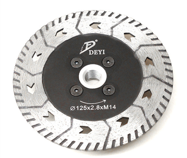 Deyi 5/8-11" Flange Sintered Diamond Masonry Blade Hot Pressed