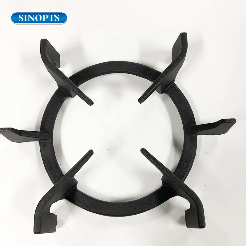 Sinopts OEM Manufacture Enamel Cast Iron Grid Grill Grate Burner Grate Pan Support