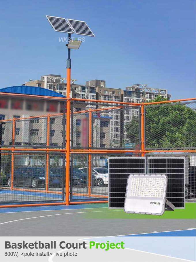 600W 800W 1000W Solar Stadium Lights For Football Baseball Basketball Field Lighting 10
