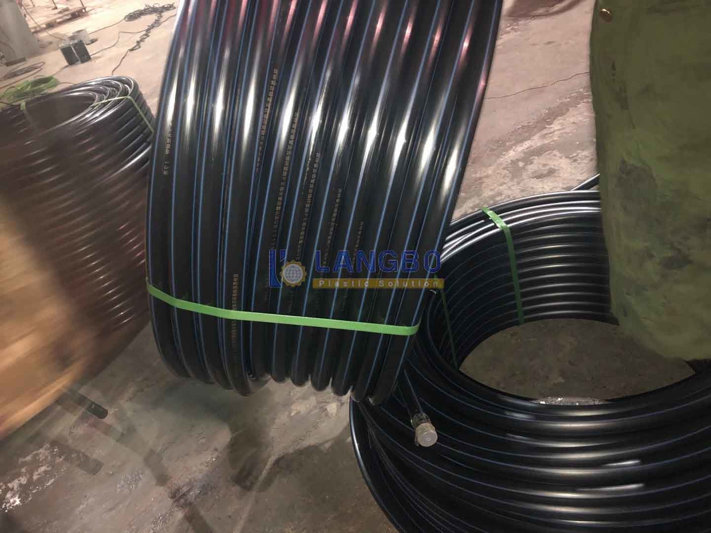 32mm Pipe Automatic Coiler for PE Corrugated Pipe Production Line