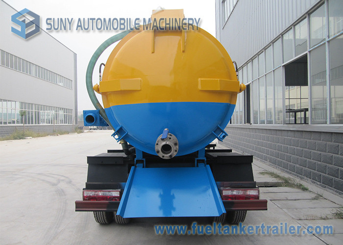 JAC RHD LHD 6000L Sewage Vacuum Truck With Pump 6000 L Water Tank Volume