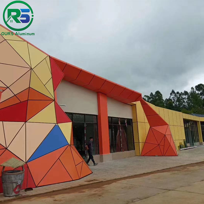 Customized Fireproof Art Deco Wall Panels Rustproof High Strength