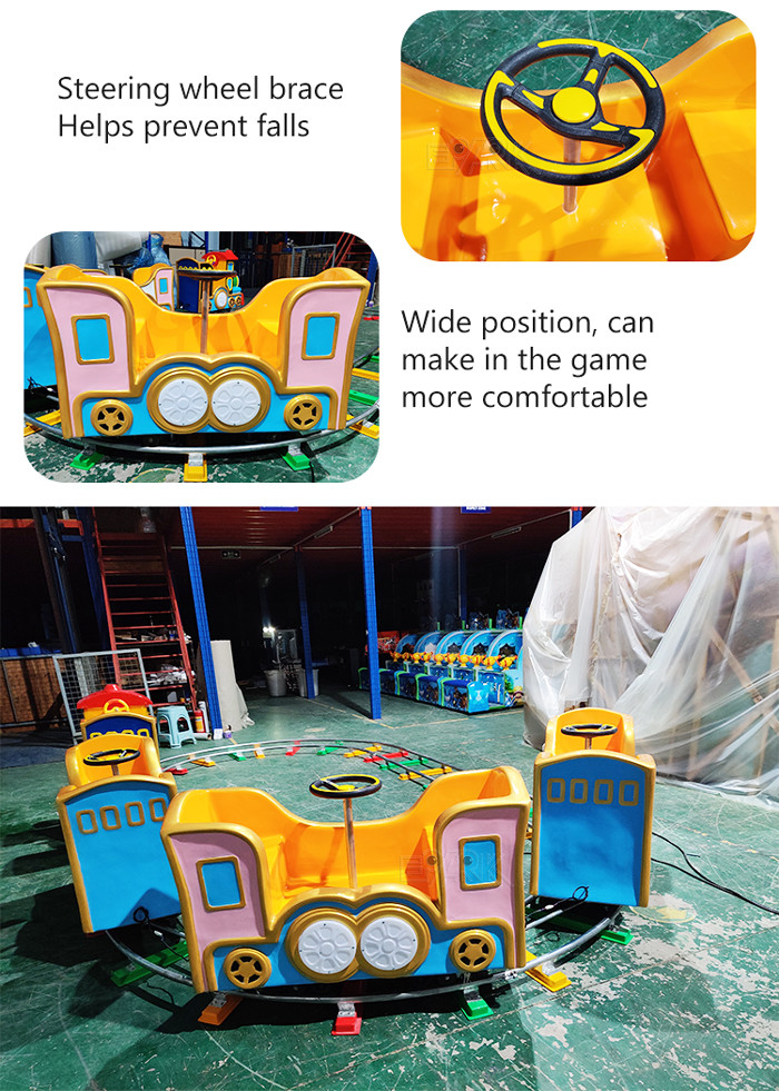 Adult Trackless Electric Tour Thomas Track Steam Mini Shuttle Shopping Fiber Glass 7 Seats