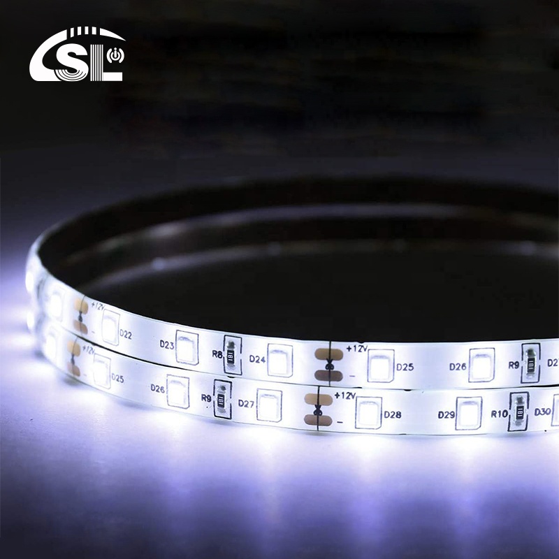 Smart IP65 Smd 2835 Led Strip Light 120/240leds Flexible 8mm 12v for Outdoor and Bathroom