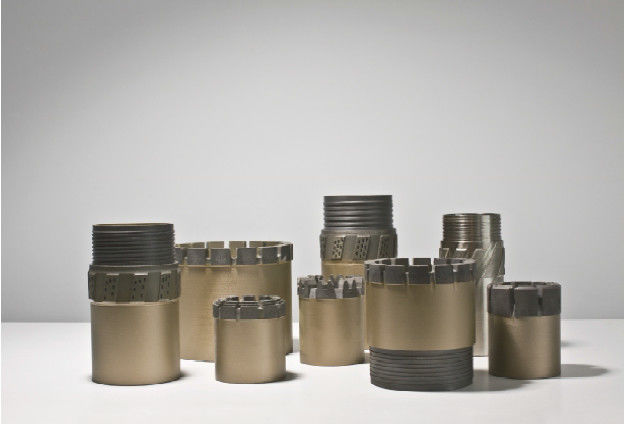 Geological Exploration Impregnated Diamond Core Bit For Wire Line Drilling Series
