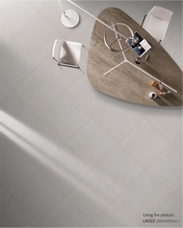 Dark Gray Moisture-Proof Floor Tile And Outside Wall 600x600mm Full Body Porcelain Tiles For Restaurant