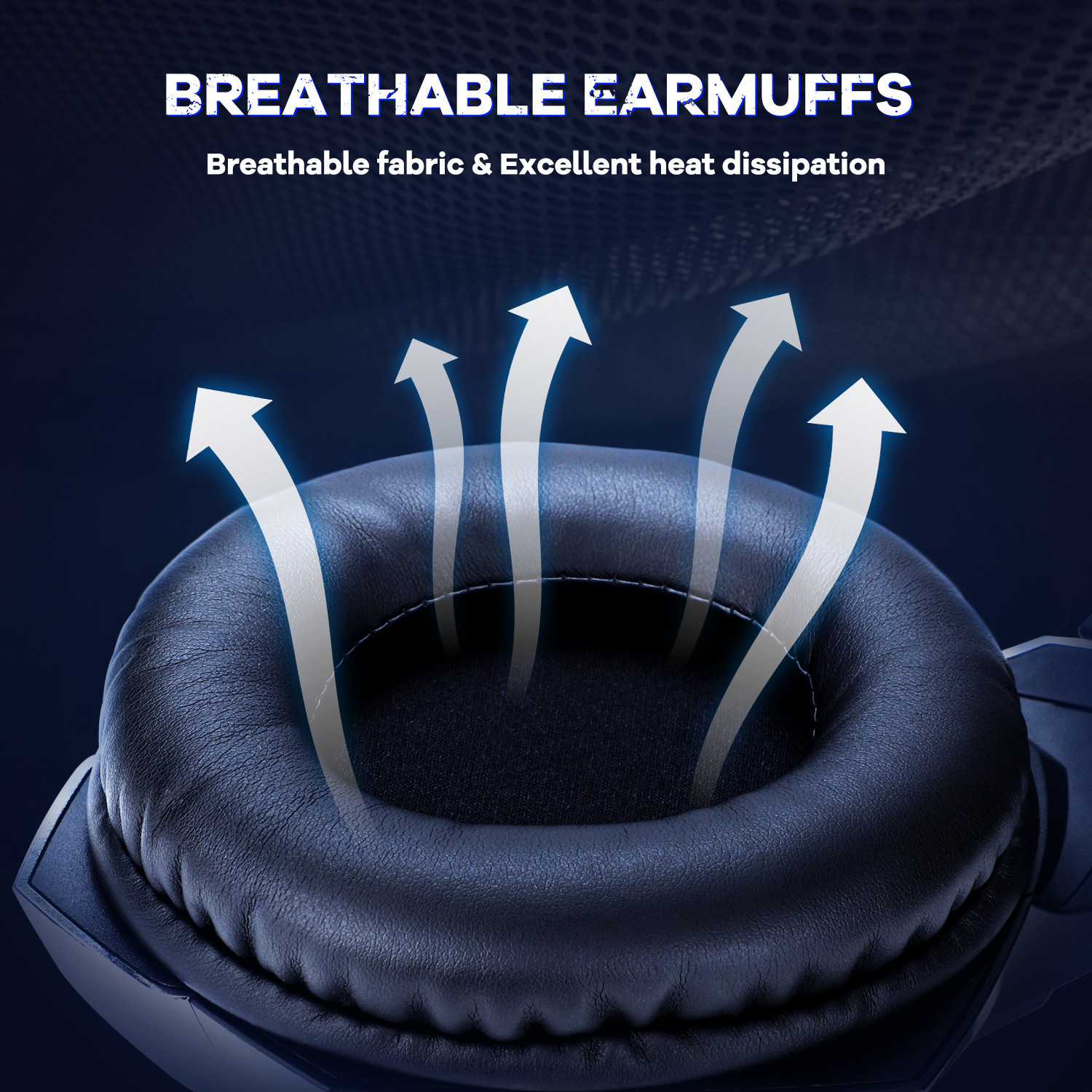 20000Hz Surround Sound Gaming Headset Onikuma K18 For Pubg Game