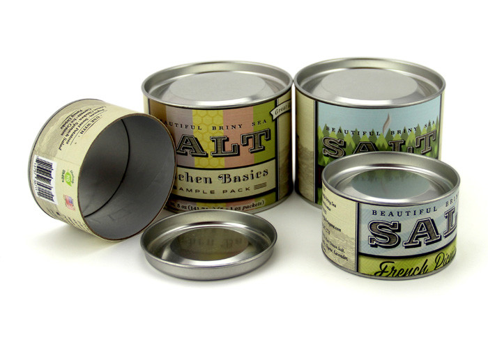 Recyclable Tobacco Packaging Paper Composite Cans For Food Packaging