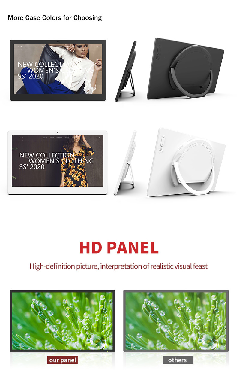 Android 7.1 Lte Hd Media Player Bluetooth 4.0 Lcd Advertising Screen