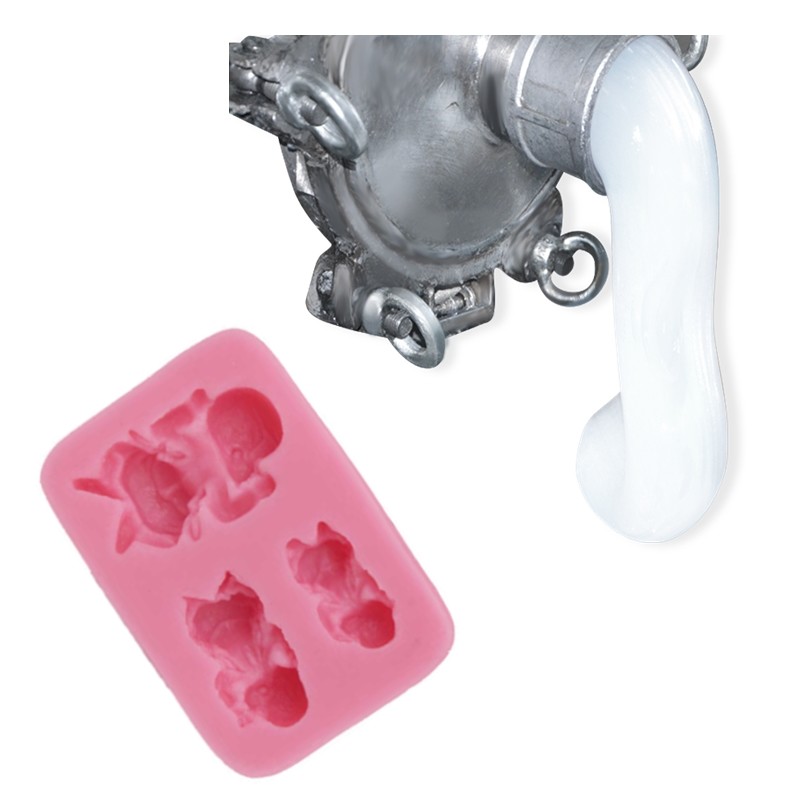 RTV2 Transparent Liquid Silicone Rubber For Jewellery Resin Molding Making