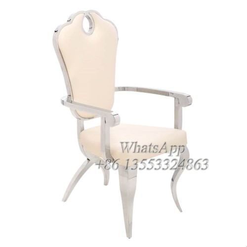 Stainless Steel Armchairs With Leather For Wedding, Event and Party (YS-2-1)