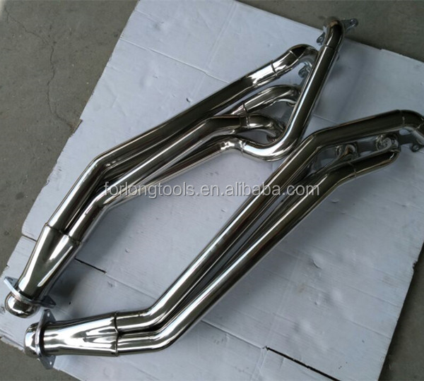 Universal Car Model FOR FORD MUSTANG 5.0L V8 STAINLESS STEEL EXHAUST MANIFOLD LONG TUBE HEADER for Improved Exhaust Flow