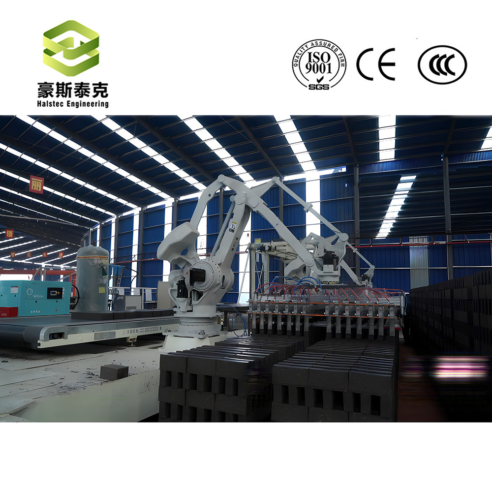 22000-36000 Bricks/Hr Capacity Robot Stacking Machine Brick Extruder Machine