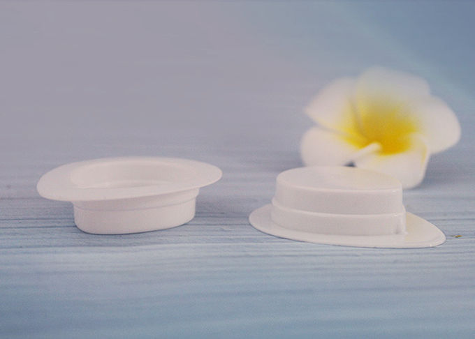 PP Solid Small Plastic Containers Water Drop Type For Neck Essence Mask 3g Volumn