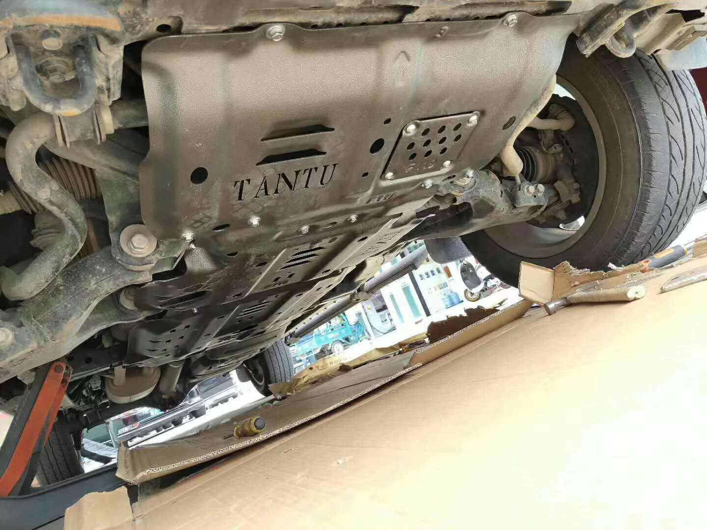 4x4 Toyota Tundra Skid Plate Black Painted Engine Protection
