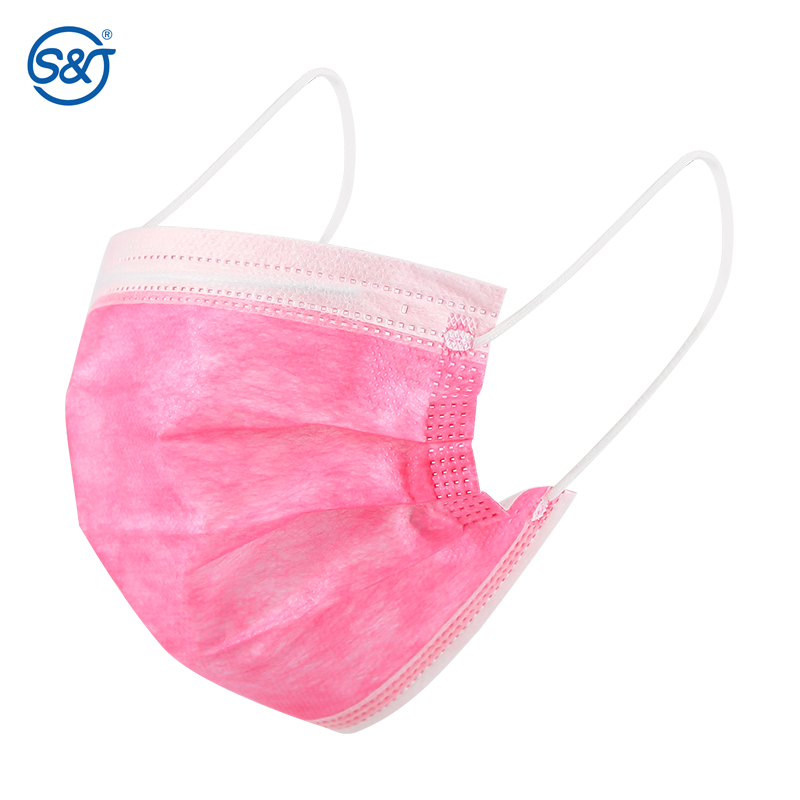 ISO13485 Factory surgical nonwoven 3 ply face mask for hospital and dental