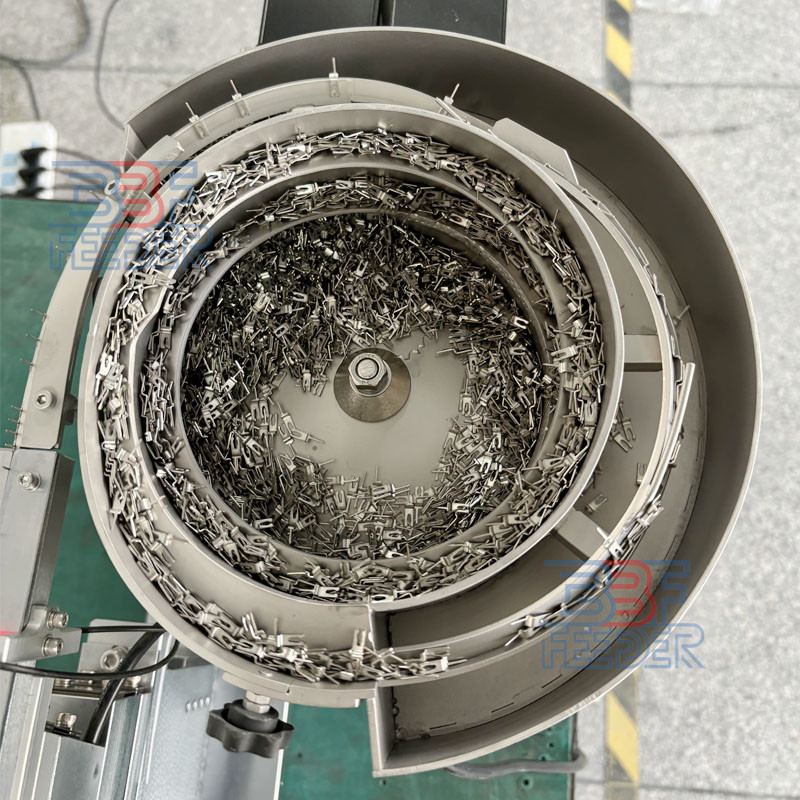 High Precision Vibratory Bowl Feeder Industrial Metal Parts Feeder for Robotics