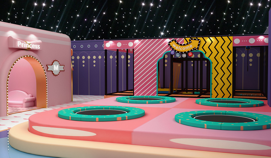 Premium Commercial Large Indoor Playground Equipment For Shopping Mall