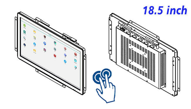 18.5-Inch Android Embedded Touch Device for Traffic Management, Warehouse Dashboards, Smart City Displays, and Logistics Systems