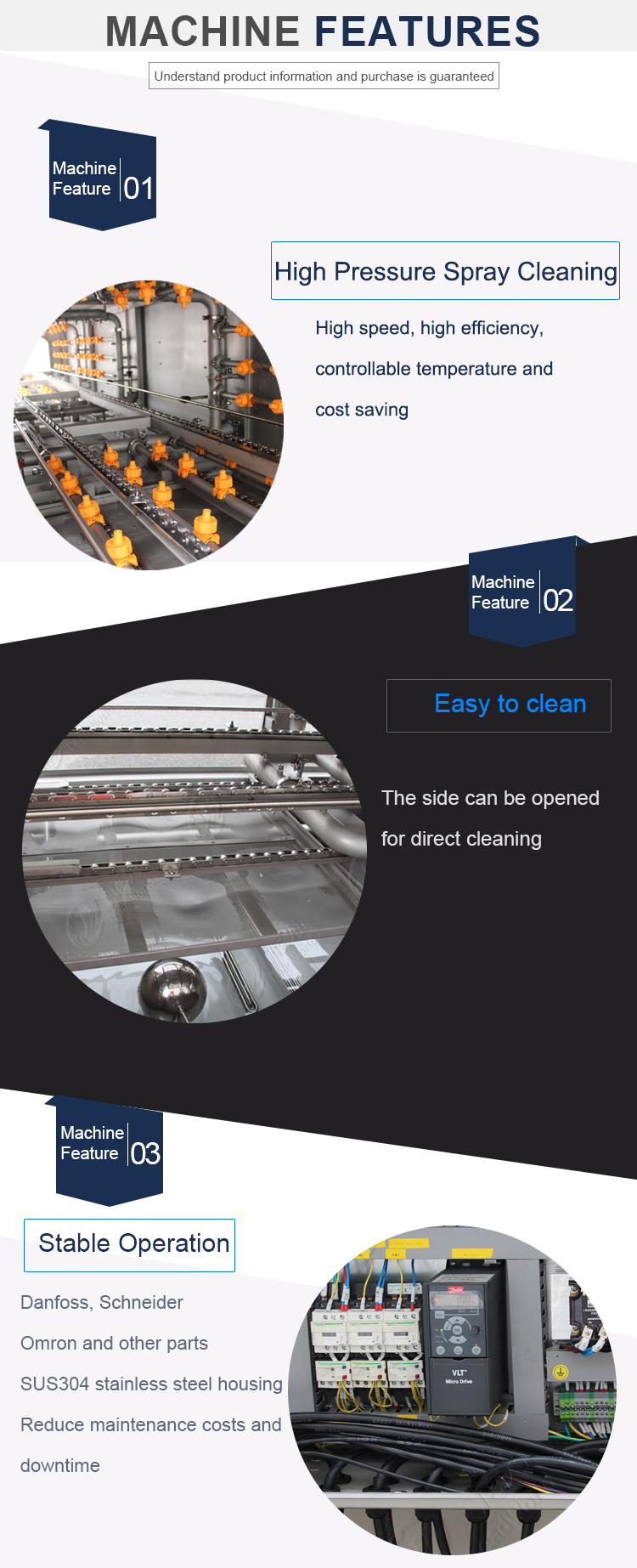 High Spray Washing Cleaning Machine For Plastic Turnover Basket Trays Egg Tray Crate Washer Tunnel