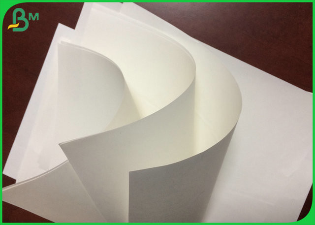 High Smoothness White Greaseproof Paper Food Grade For Oven / Microwave