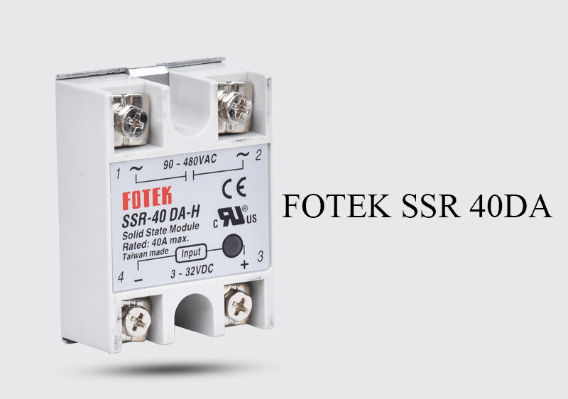 40A DC to AC Solid State Relay SSR Relay FOTEK 40DA Solid State Relay SSR-40DA