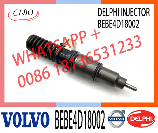 4 pin Diesel Fuel Injector 3801369 Common Rail Injector BEBE4D18002 For VOL Truck PENTA MD13