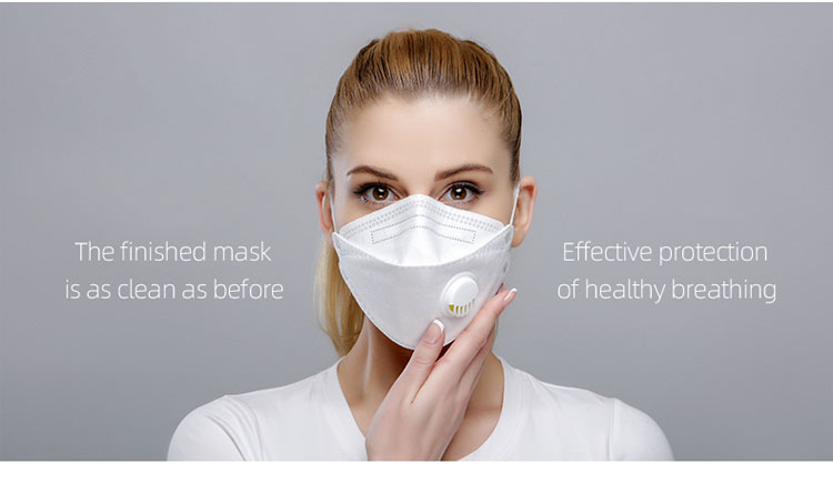 Earloop FFP3 Face Mask Niosh Approved Dust Mouth Disposable Dust Masks