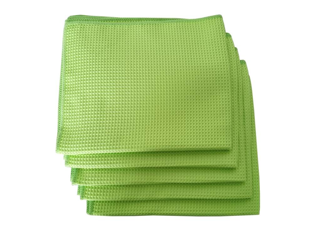 Microfiber Kitchen Tableware Cloth Light Waffle Woven Clean Kitchen Dishcloth