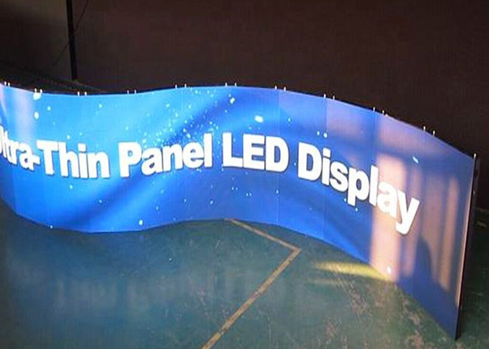 P5 Flexible RGB LED Screen Indoor Stage Customized Circle Ribbon Shape