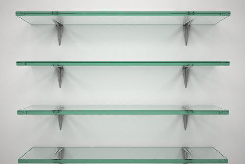 Solid 3.2mm 16inch Toughened Glass Shelves In Refrigerator