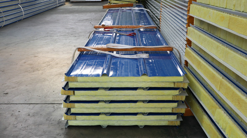 Heat Insulated Glass Wool Sandwich Panel