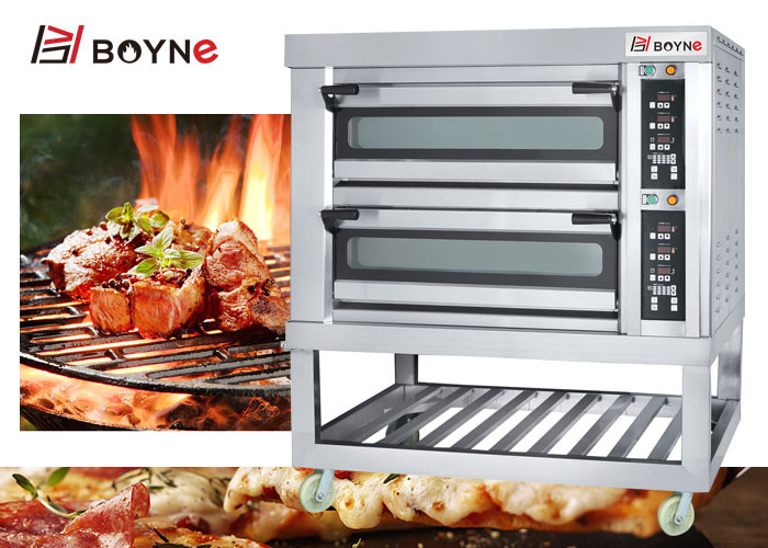 CE Commercial Bakery Kitchen Equipment Three Deck Six Trays Oven