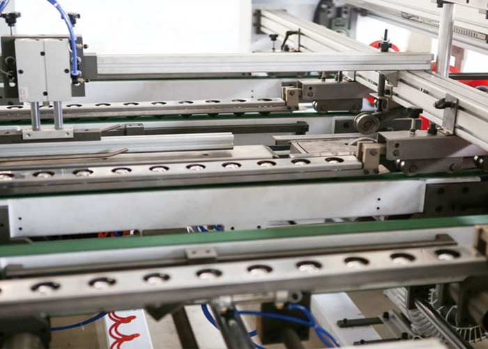 Double Station Folder Gluer Machine Semi-Automatic Corrugated Box Gluing Machine