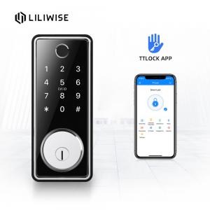 Buy cheap Bluetooth Full Automatic Door Lock Fingerprint Digital Deadbolt Home Door Lock product