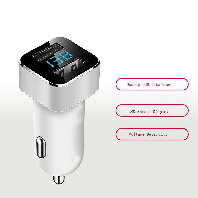 10 * 5 * 4 cm Fast Car Charger Optional Color With High Temperature Resistance