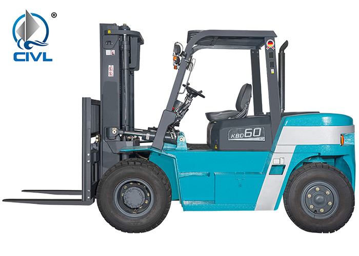 6/7/8/10 ton Diesel Internal Combustion Counterbalanced Forklift Pneumatic Tire IC Forklifts