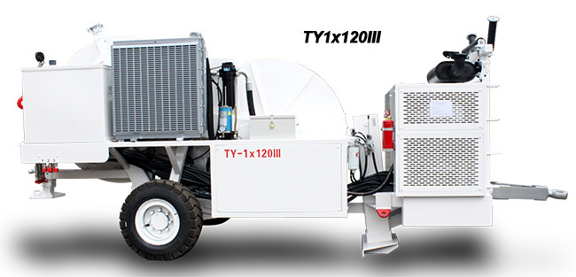 Maximum Intermittent Tension 130kn Hydraulic Cable Tensioner Stringing Equipment