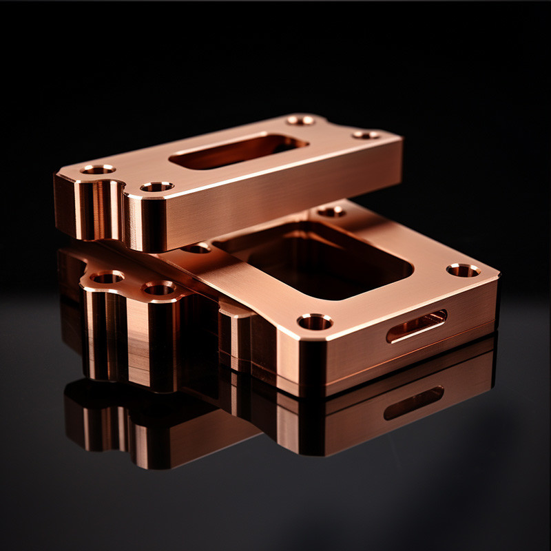 OEM Precision CNC Milling Parts Copper CNC Machining Lathe Parts