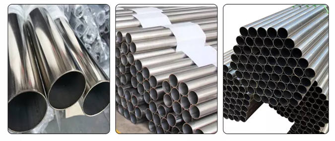 SS 204 205 Stainless Steel Decorative Pipe Tube 206 316L 0.1mm