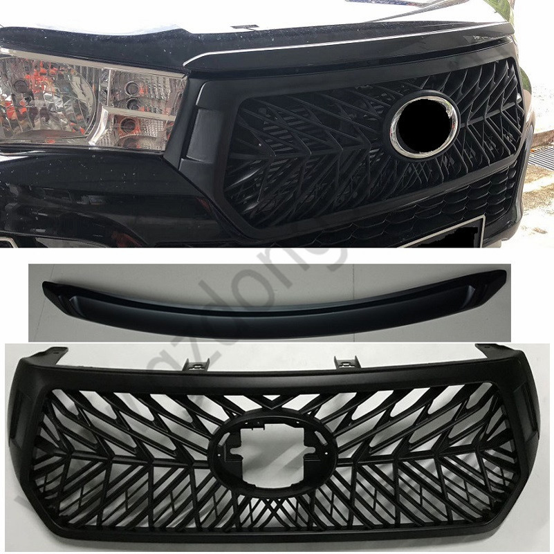 Auto Accessorires Car Front Grill With Logo For Toyota Hilux Rocco 2018-2020