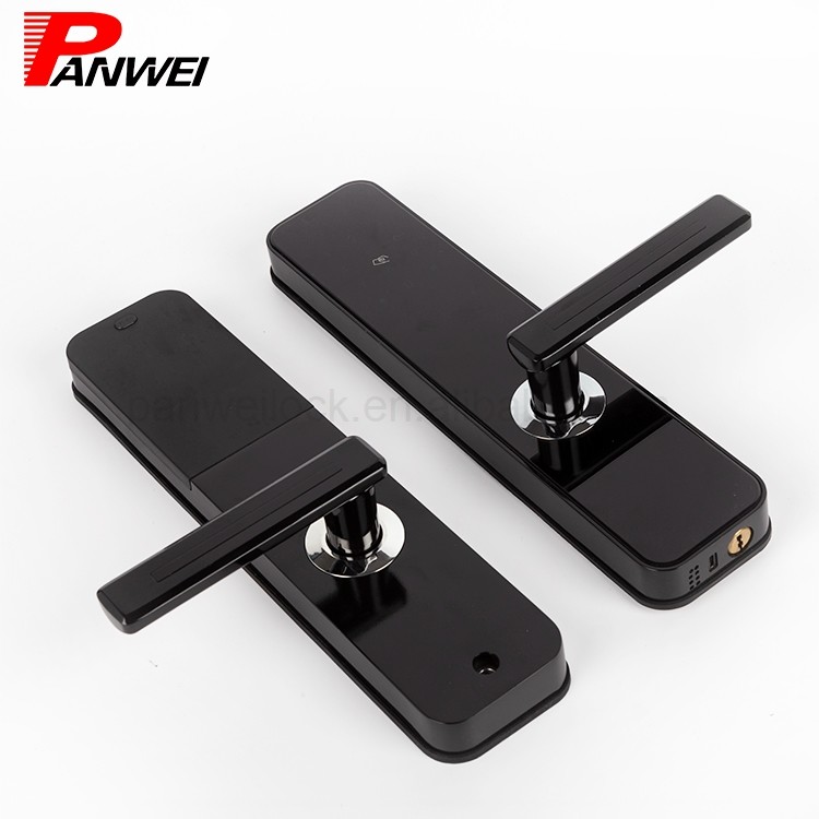 High Security Digital Keypad Door Lock Support Passcode Card And Key Open