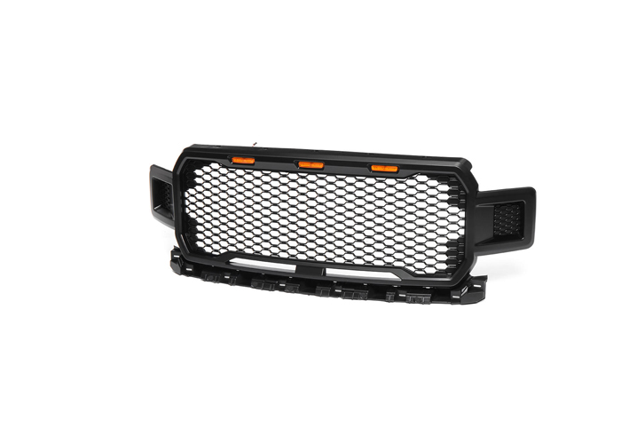 4x4 ABS Plastic Pickup Front Grill DO-GR-F150A With LEDs For Ford F150