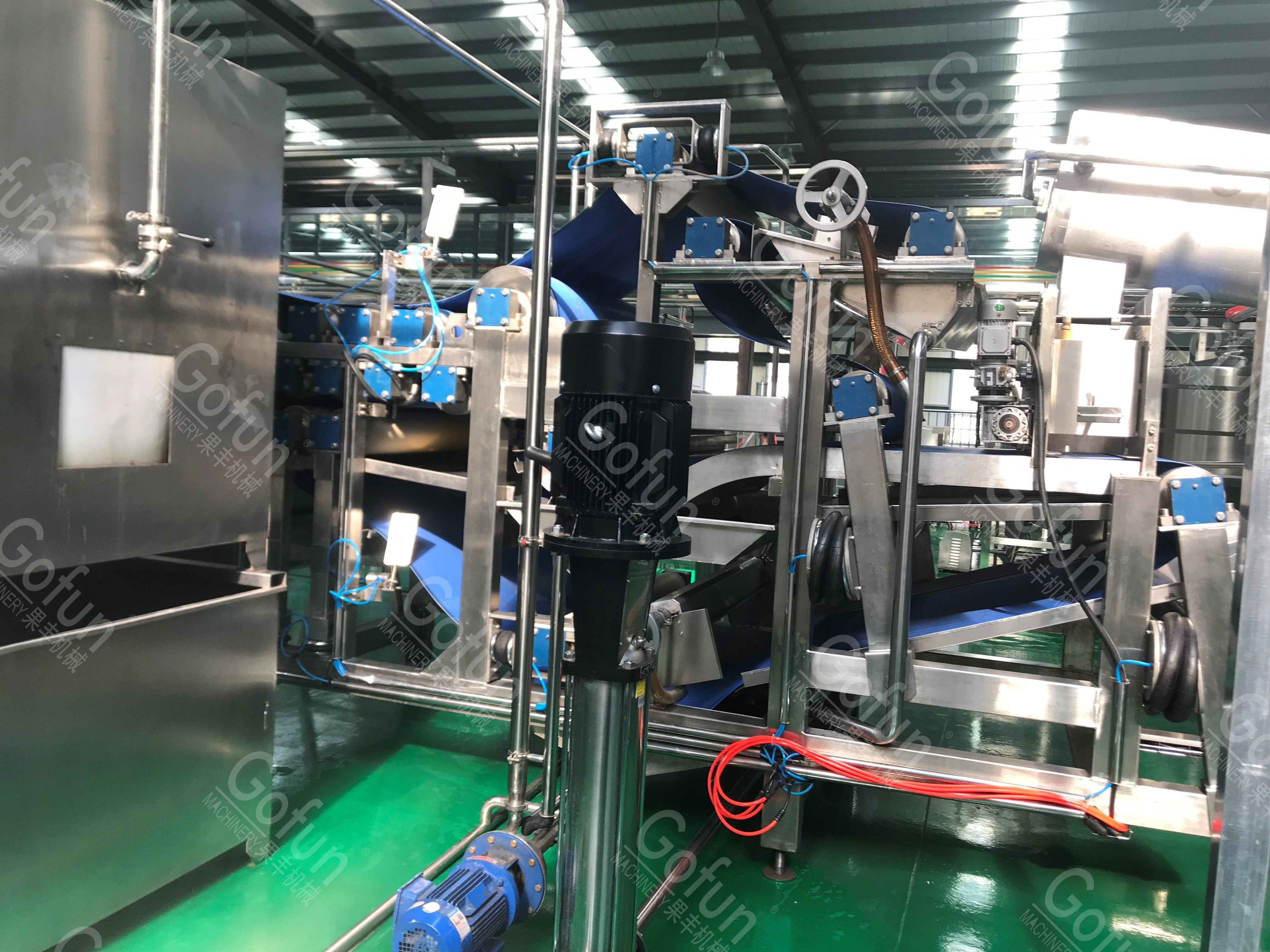 Apple sauce processing complete set of machines specially customized for food processing plants