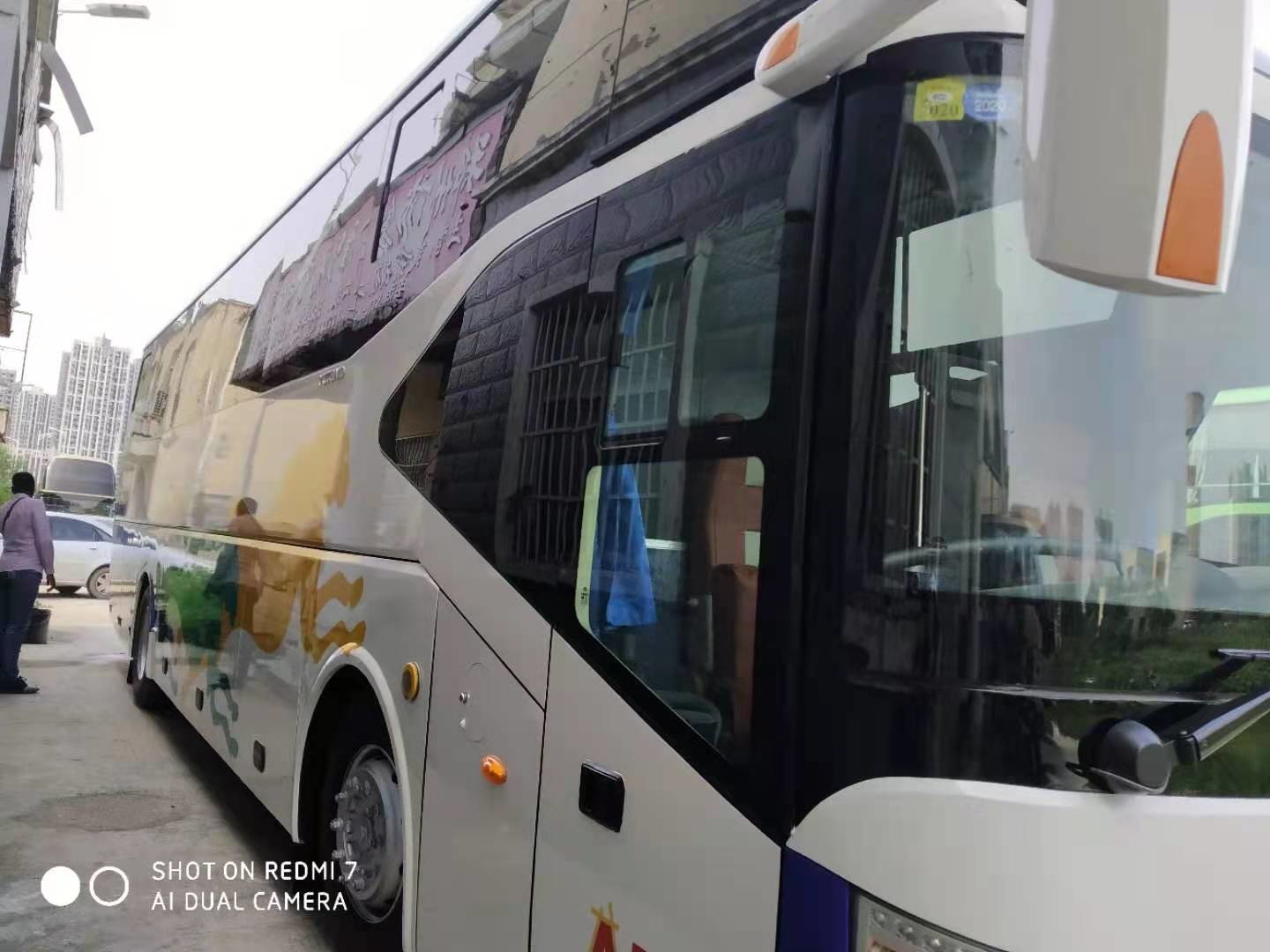53 Seats Used Yutong ZK6117 Bus Used Coach Bus 2012 Year Diesel Engine NO Accident